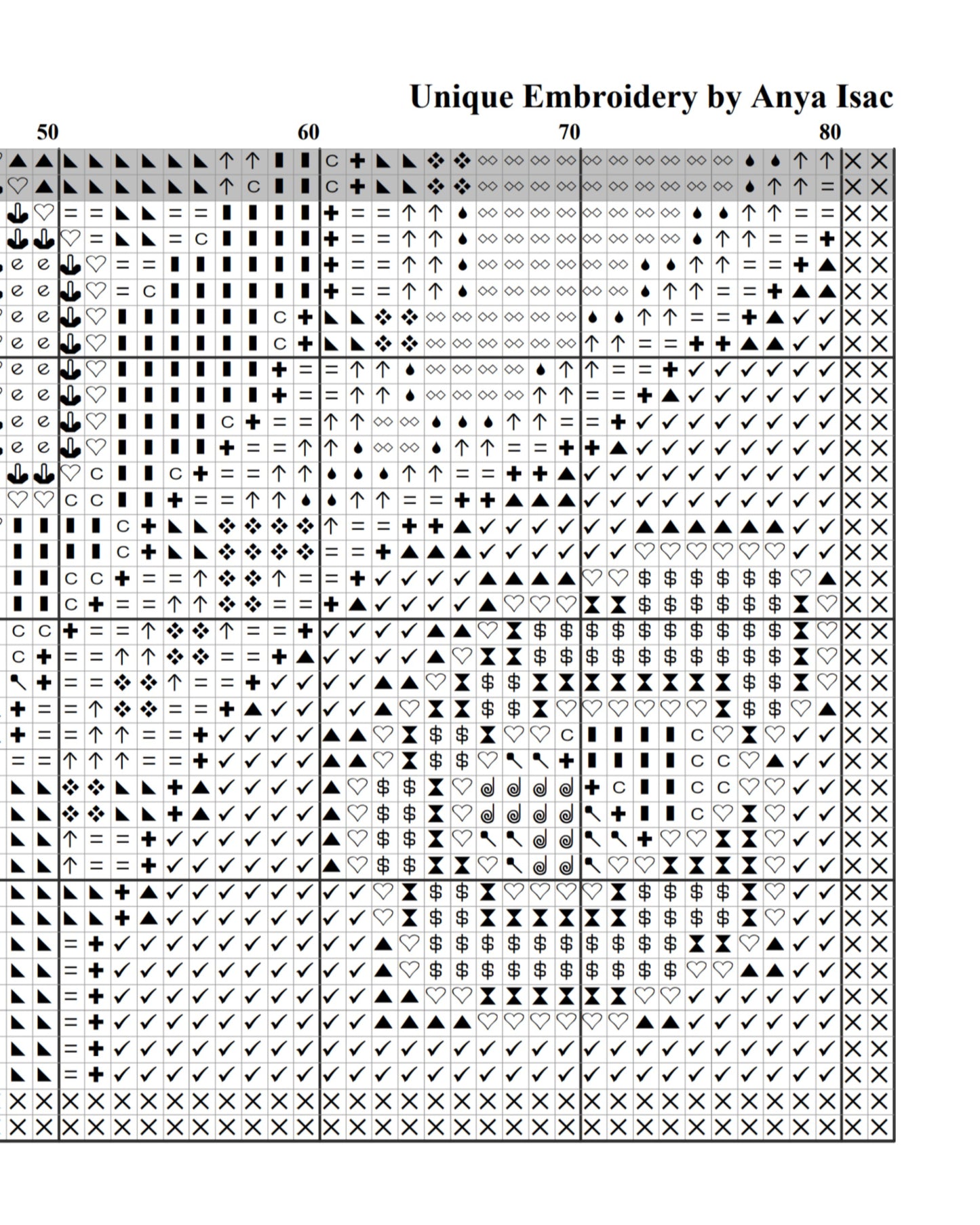 Colorful Abstract Modern Cross Stitch Sampler - Harmony in Chaos, Chart Xstitch Tutorial, DIY Cross Stitch Purse, Double Cross Stitch Pattern
