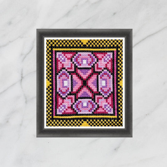 Vintage Cross Stitch Sampler - Dream Boho, Tutorials, PDF Pattern for DIY, Unique Embroidery, Double Stitch Chart, Instant Download