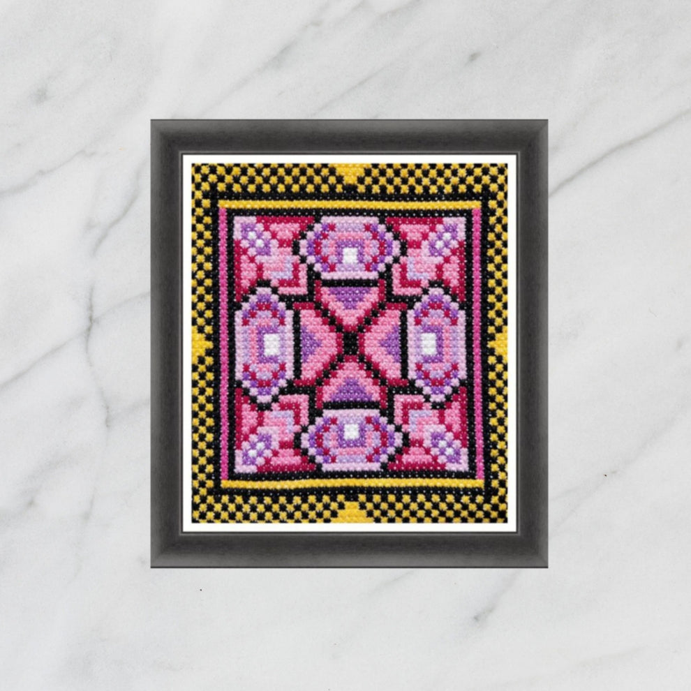 Vintage Cross Stitch Sampler - Dream Boho, Tutorials, PDF Pattern for ...