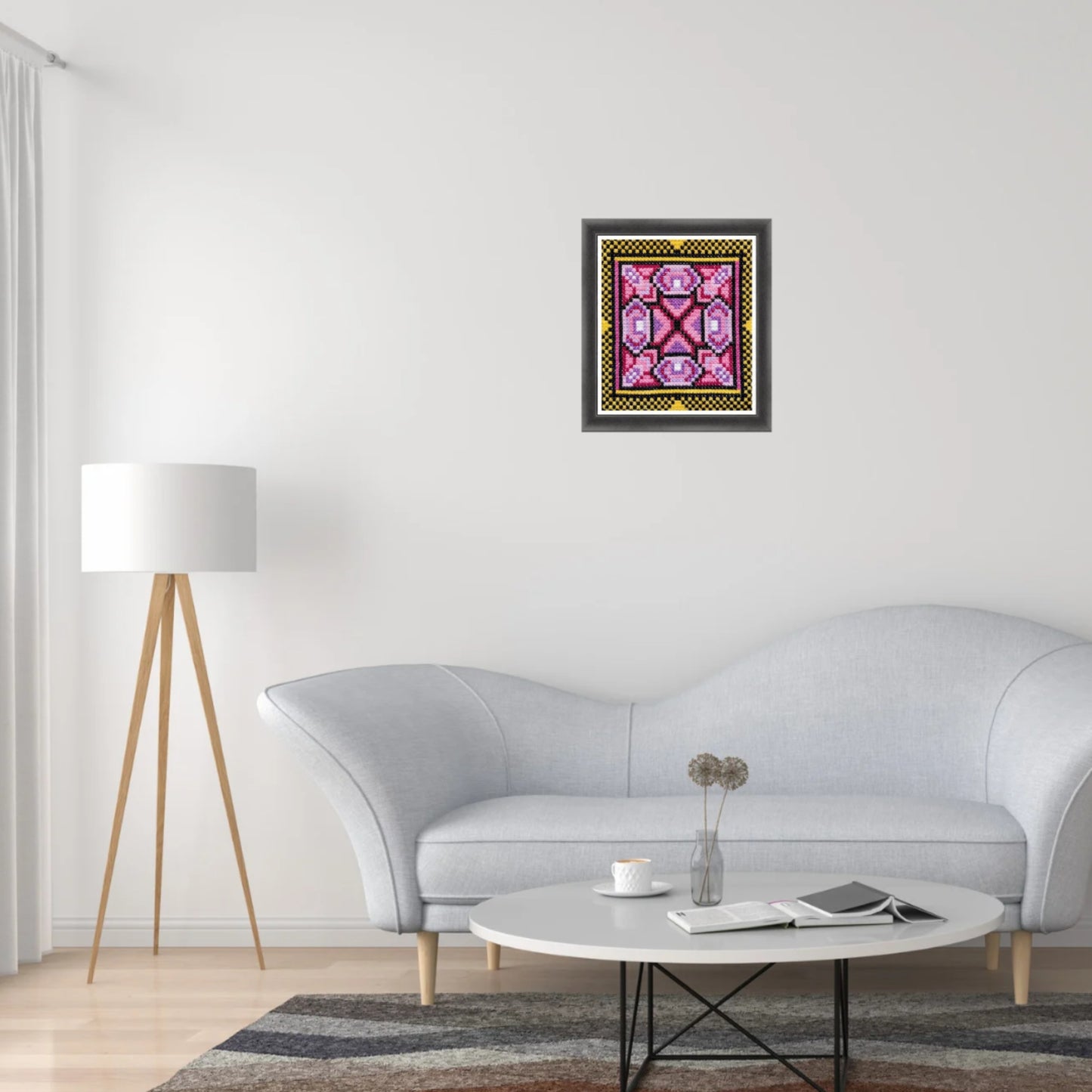 Vintage Cross Stitch Sampler - Dream Boho, Tutorials, PDF Pattern for DIY, Unique Embroidery, Double Stitch Chart, Instant Download