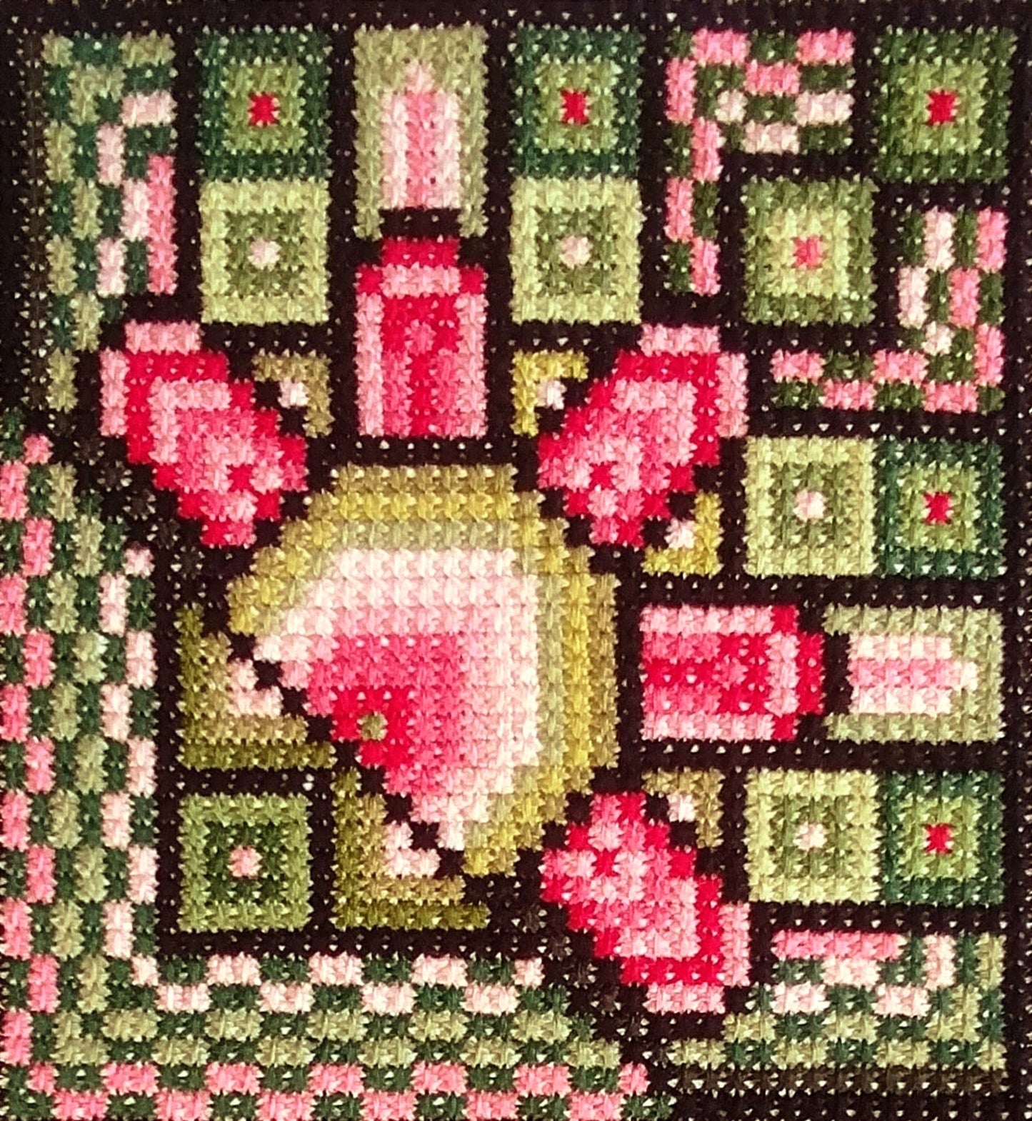 Sampler Cross Stitch Pattern PDF - Venus, Art Nouveau Motifs, Double Cross Stitch DIY Easy Modern, Spring, Hand Embroidery Needlepoint Chart