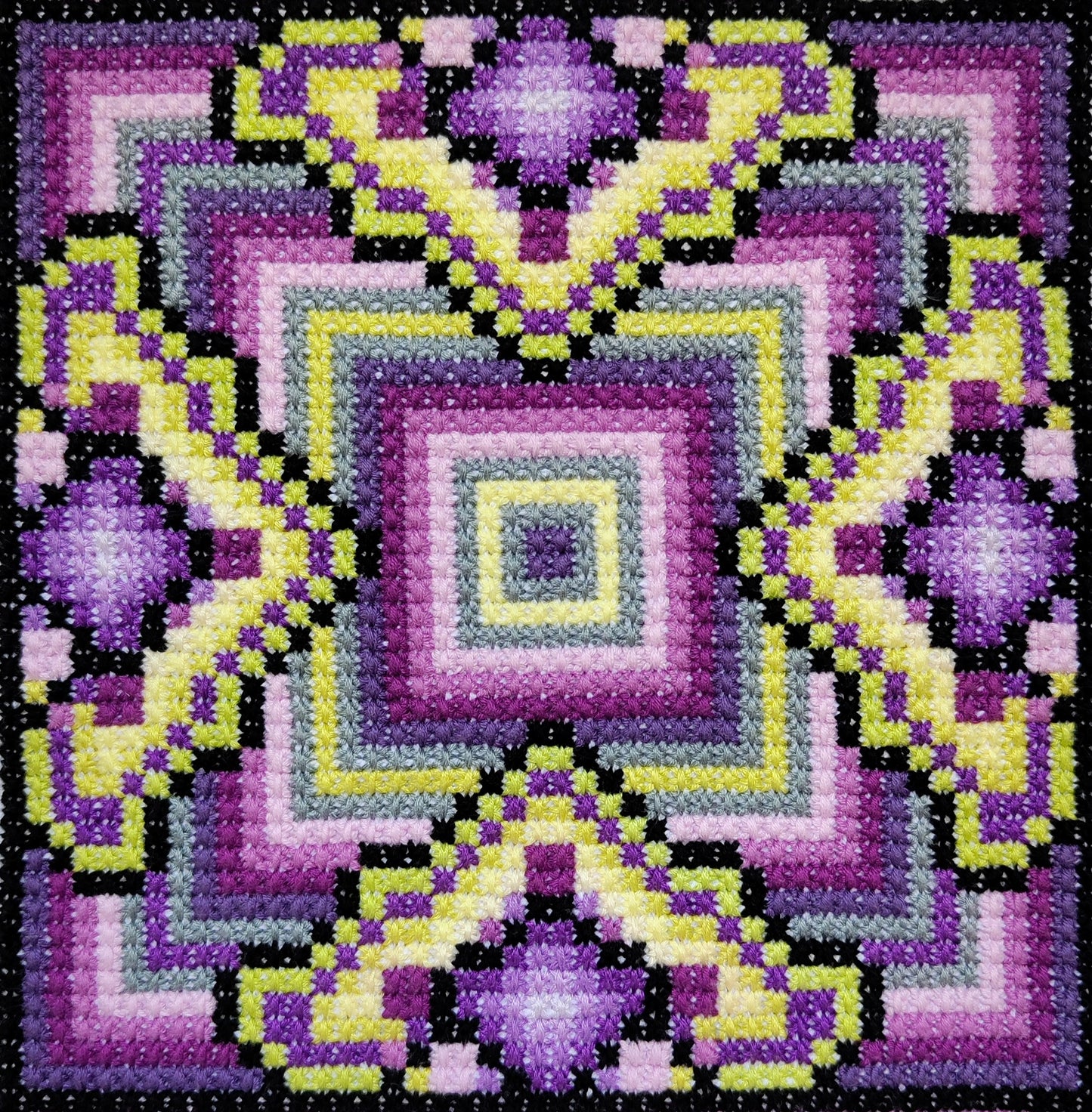 Sampler Cross Stitch Pattern PDF - Ritual, Double Cross Stitch DIY, Ornamental, Geometric, Celtic, Ethnic, Hand Embroidery Needlepoint Chart